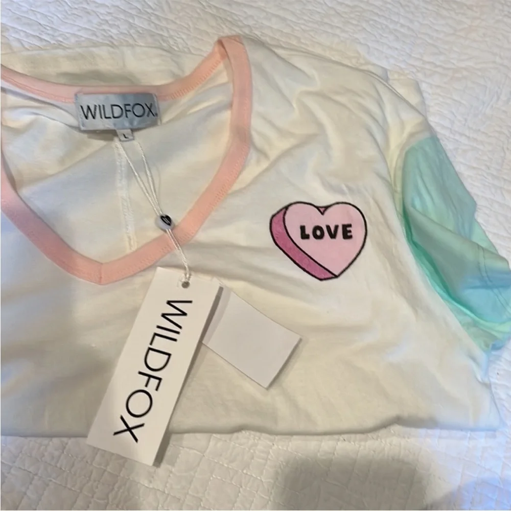 Wildfox Paradise Color-block Tee - Picture 2 of 5